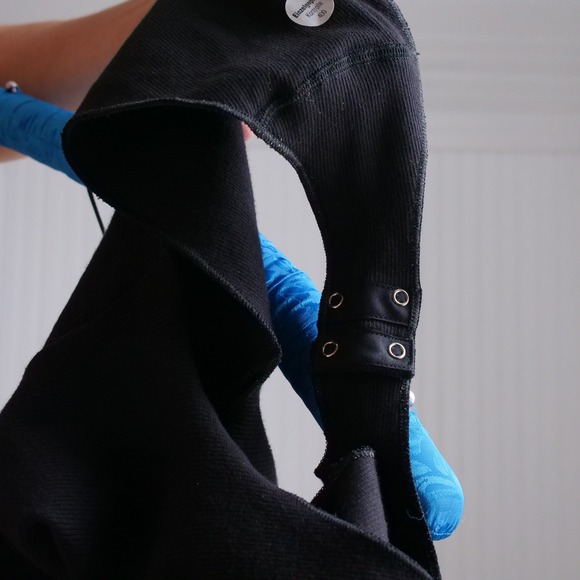 AMAZING deadstock 90s black label DKNY ribbed cotton bodysuit‎ - Picture 3 of 10